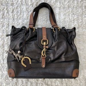 Chloe Equestrian Horse Charm Satchel